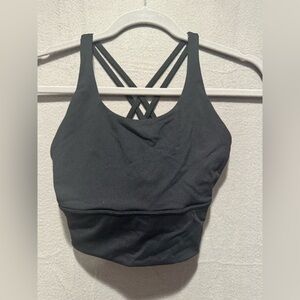 Born Primitive Black Strappy Sports Bra